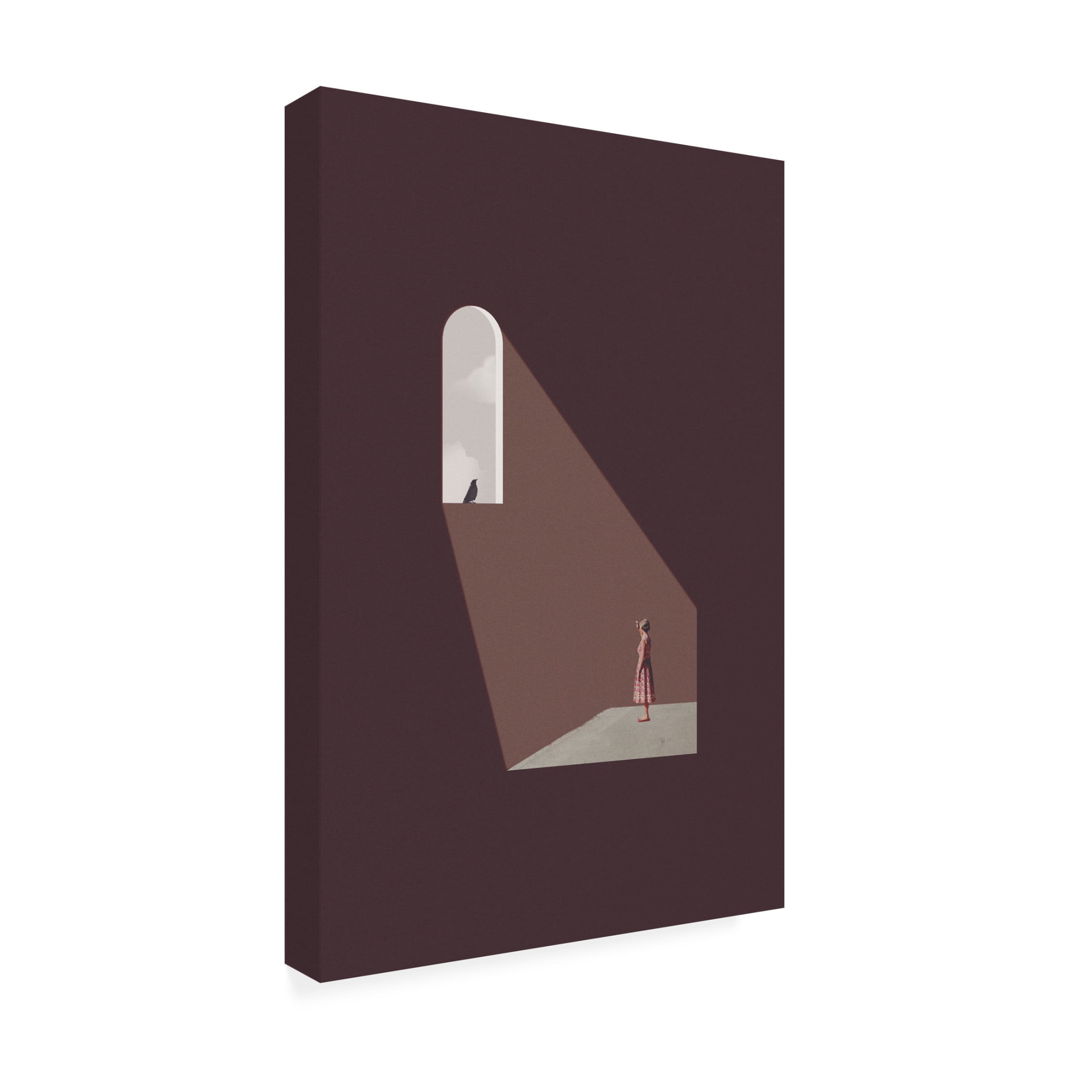 Trademark Fine Art Maarten Leon Enlighten Me Canvas Wall Art