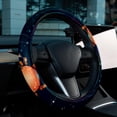 thumbnail image 6 of Constellation 14.5 Inch Printing PVC Leather Car Wheel Cover - Auto Accessories Steering Wheel Covers, 6 of 6
