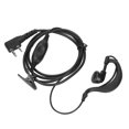 thumbnail image 3 of Auriculares Walkie Talkie Auricular de radio bidireccional multifuncional en forma de G para ICF3 ICF3S ICF4 ICF4S, 3 of 5