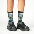 thumbnail image 4 of Naloa Mountain Lotus Serenity Kids Socks Unisex Kids and Toddlers' Crew Socks, ,1 Pairs, 4 of 5