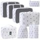 thumbnail image 1 of Bolsa de almacenamiento de viaje, equipaje, ropa interior, zapatos, paquete de bolsillo, bolsa de acabado de viaje, conjunto de bolsa de almacenamiento de ropa, 1 of 4