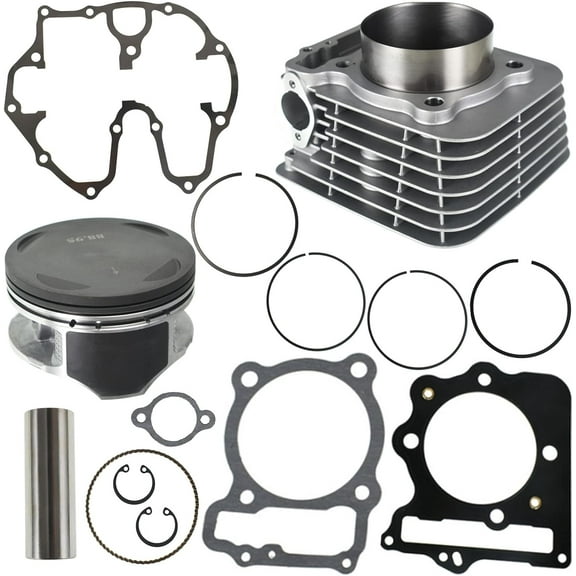 waltyotur 89mm 440cc Cylinder Piston Big Bore Cylinder Piston Gasket Kit Replacement for Honda XR400R 1996-2004
