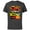 Charcoal, variant on Disney and Pixar’s Cars Race Time Lightning McQueen Racing - Short Sleeve Cotton T-Shirt for Adults - Customized-Navy