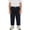 Black@GC@, variant on CONROSES Kids Boys Casual Pants Wide Leg Baggy Pant for Child Solid Elastic Waist Cozy Jogger Trousers with Pockets