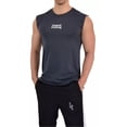 thumbnail image 1 of Playera John Leopard Cutoff Tank Leopard Training Casual, 1 of 8
