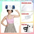 thumbnail image 6 of Blekii Adjustable Plastic Lazy Drink Holder – Novelty Labor-Saving Gadget for Hands-Free Sipping at Home Lazy man drinking beer hat, 6 of 8