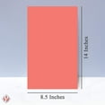 thumbnail image 5 of Salmon - Pastel Color Paper 20lb. Size 8.5 X 14 Legal/Menu Size - 50 Per Pack, 5 of 5