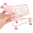 thumbnail image 2 of Miangastore Mini Shopping Cart Sundry Storage Small Shopping Cart Photo Prop Shopping Cart, 2 of 8