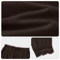 thumbnail image 5 of Tqcoqu Women's High Waisted Wide Leg Cropped Lace Hem Pants, Drawstring Casual Lightweight Trousers with Pockets, 5 of 9