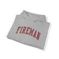 thumbnail image 4 of Fireman Hoodie Gifts Hooded Sweatshirt Pullover Shirt, 4 of 4
