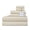 Cream, variant on WelHome Premium Performance 6 Piece Towel Set, 100% Cotton, 600 GSM, 2 Soft Bath Towels 30" x 54", 2 Hand Towels, 2 Washcloths, Popcorn Texture, Aqua, Hotel & Spa Thick Towels for Bathroom
