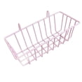 thumbnail image 2 of Home Wall Decoration Iron Grid Decor DIY Hanging Rack Wall Display Art Storage Box Basket Mesh Shelf Rack Holder Organizer, 2 of 10