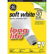 GE Inc Esaver Long Life 90wt Soft White - 48 bulbs