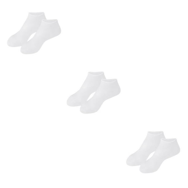 Calcetines de gel de silicona Vogacara Protector para el cuidado de los pies Blanco L Type1 NO1