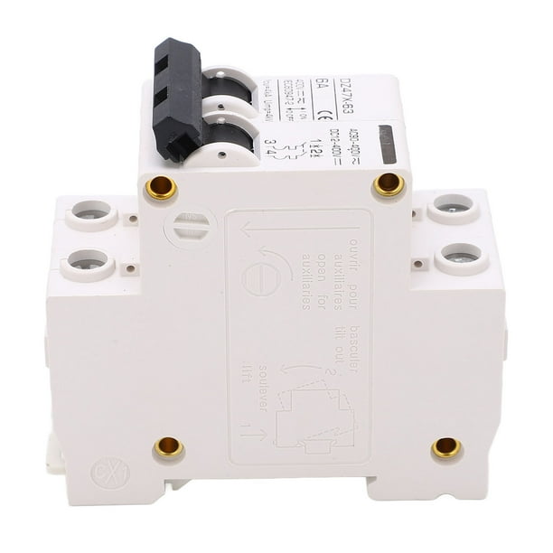 AC DC Circuit Isolator, DIN Rail Mount DZ47X 63 Miniature Circuit ...