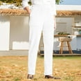 thumbnail image 1 of WILLBEST Pantalones Casuales para Mujer, Uso Diario, Color Sólido, 4 Bolsillos, Cintura Elástica, Pantalones Largos, Diseño Cargo para Mayor Comodidad y Estilo. Chica, 1 of 5