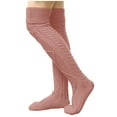 thumbnail image 3 of TRUBKH Compression Socks Women Knee High Stockings for Women Socks for Women Compression Socks for Men Wool Socks Breathable Socks for Men Cycling Socks Pink One Size, 3 of 4