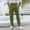 #Army Green, variant on DPTALR George Men's Cotton Linen Pants，Summer Beach Yoga Pants with Drawstring，Casual Loose Lightweight Trousers,Black,Big and Tall Men XL