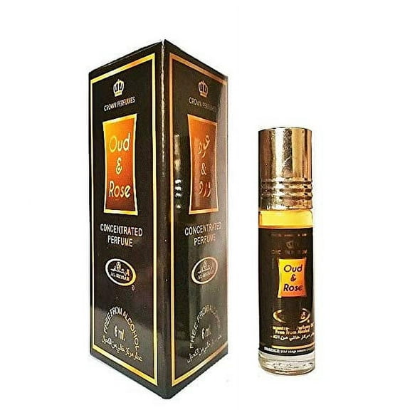 Al-Rehab Oud & Rose Roll On Perfume Oil 6 mL