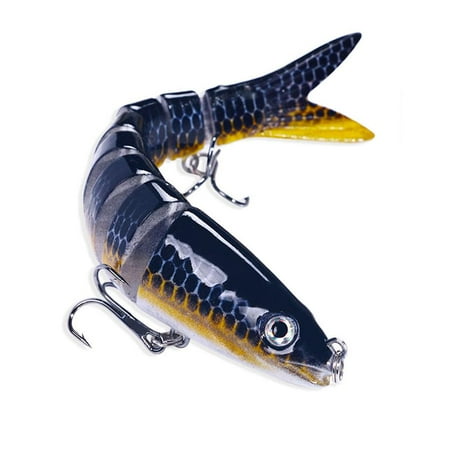 1/6x lti Jointed Fishing Lures Swimbait Sinking Wobblers Bait 9CI7 Hard B0S4