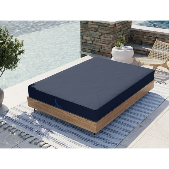 MielmoonCare 7 inch Waterproof Bedwetting Mattress Twin XL Size Medium Firm Foam,Supportive Spinal,Outdoor Friendly,Flippable,No-Springs