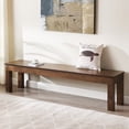 thumbnail image 3 of 76" Unpadded Storage Bench Whiskey, 3 of 3