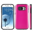 thumbnail image 3 of Samsung Galaxy S7 Hybrid Case With Dots Black TPU Hot Pink Pc, 3 of 4