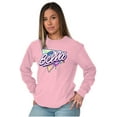 thumbnail image 3 of XOMG POP Bella Musical Rainbow Women's Long Sleeve T Shirt Brisco Brands S, 3 of 6