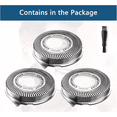 thumbnail image 2 of SH30 Replacement Heads Blades Fit for Philips Series 3000, 2000, 1000 Shavers and S738 Click and Style, 2 of 5