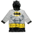 thumbnail image 4 of DC Comics Justice League Batman Little Boys Costume Waterproof Rain Jacket Cape and Umbrella 3 Piece Outfit Set Toddler to Little Kid, 4 of 5