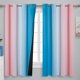 thumbnail image 2 of Cortinas Estelar Textiler Ombre Total Blackout Rosa/Azul 160x160 cm, 2 of 9