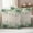 Green Beige, variant on Leaf Outdoor Waterproof Pillow Covers, Vintage Blue Green Purple Ombre Fruit Plant Decorative Square Throw Pillowcase Sofa Cushion Sham for Patio/Couch/Chair, 26"x26" 2 Pack
