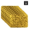thumbnail image 1 of Metallic Leaf Placemat Set of 8 GOLD, 1 of 2