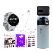 Garmin Forerunner 965 GPS Running Smartwatch (Whitestone) Performance Bundle