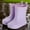 Purple, variant on Zecgelong Girls Rain Boots Non Slip Comfortable Toddler Kids Booties For Outdoor Play And Daily Wear Girls' Ankle Boots‌ 2.5-3 Years
