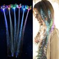 thumbnail image 3 of Colorful light-emitting braid led braid bar Dance Cheer products Butterfly, 3 of 7