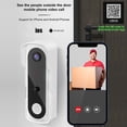 thumbnail image 4 of Smart Video Doorbell Home Wireless WiFi Doorbell Cámara impermeable al aire libre yeacher paquete, 4 of 7