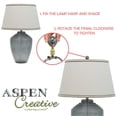 thumbnail image 6 of Aspen Creative Corporation Lamp Finial (Set of 2), 6 of 7