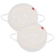 thumbnail image 1 of ColoMX 2 piezas de toalla facial de vellón de coral herramienta de cuidado de la piel de máscara facial seca fácil para mujeres, 1 of 8