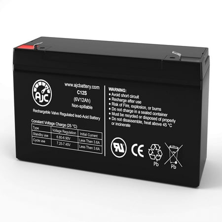 APC PC Net 6V 12Ah UPS Battery - This is an AJC Brand (Best Ups For Home Pc In India)