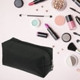 thumbnail image 5 of Unique Bargains 1 Pcs Portable Makeup Bag Toiletry Bag Cosmetic Organizer for Travel Storage Bag Polyethylene Black, 5 of 7