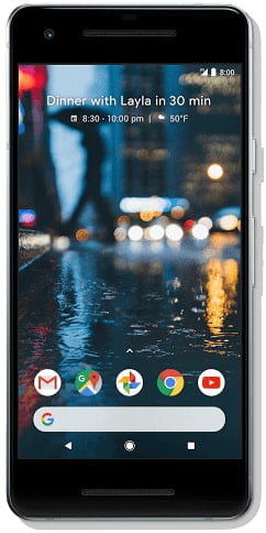 Google Google Pixel 2 64GB Clearly White (Unlocked) Refurbished B+