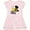 AD-Pink, variant on Inktastic Bee Happy Girls Toddler Dress