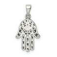 thumbnail image 3 of Sterling Silver Antiqued Hasma Pendant, 3 of 7