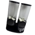 thumbnail image 1 of Dispensador de cereales, contenedor de almacenamiento de alimentos de 3 l, contenedor hermético multifunción, cubo de arroz para encimera, vestíbulo, cubos dobles, 1 of 8