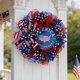 thumbnail image 5 of Independence Day Wreath Hanging Decor Flag Wreath Wall Ornament Patriotic Front Door Wreath For Home Festival Party Decoration, 5 of 9