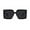 04-Bright Black, variant on Joopin Acetate Polarized Sunglasses for Women Men Retro Round Square Sun Glasses UV Protection Trendy Shady Rays