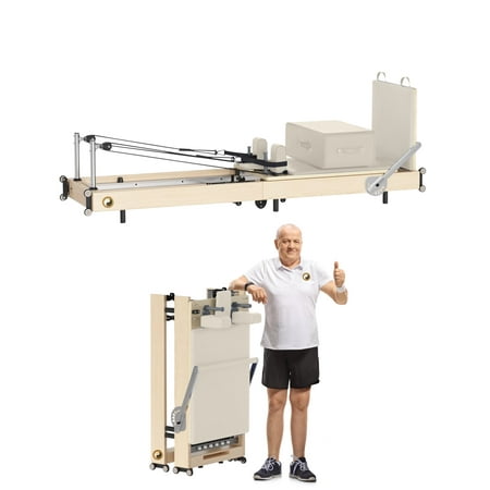 The Janet - PersonalHour Wood Foldable Pilates Reformer for Home Studio