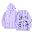 thumbnail image 4 of XIAONU Hoodies For Women Ocean World Print Hooded Sweatshirt With Pocket Comfortable Pullover Hoodie For Daily Wear, 4 of 4