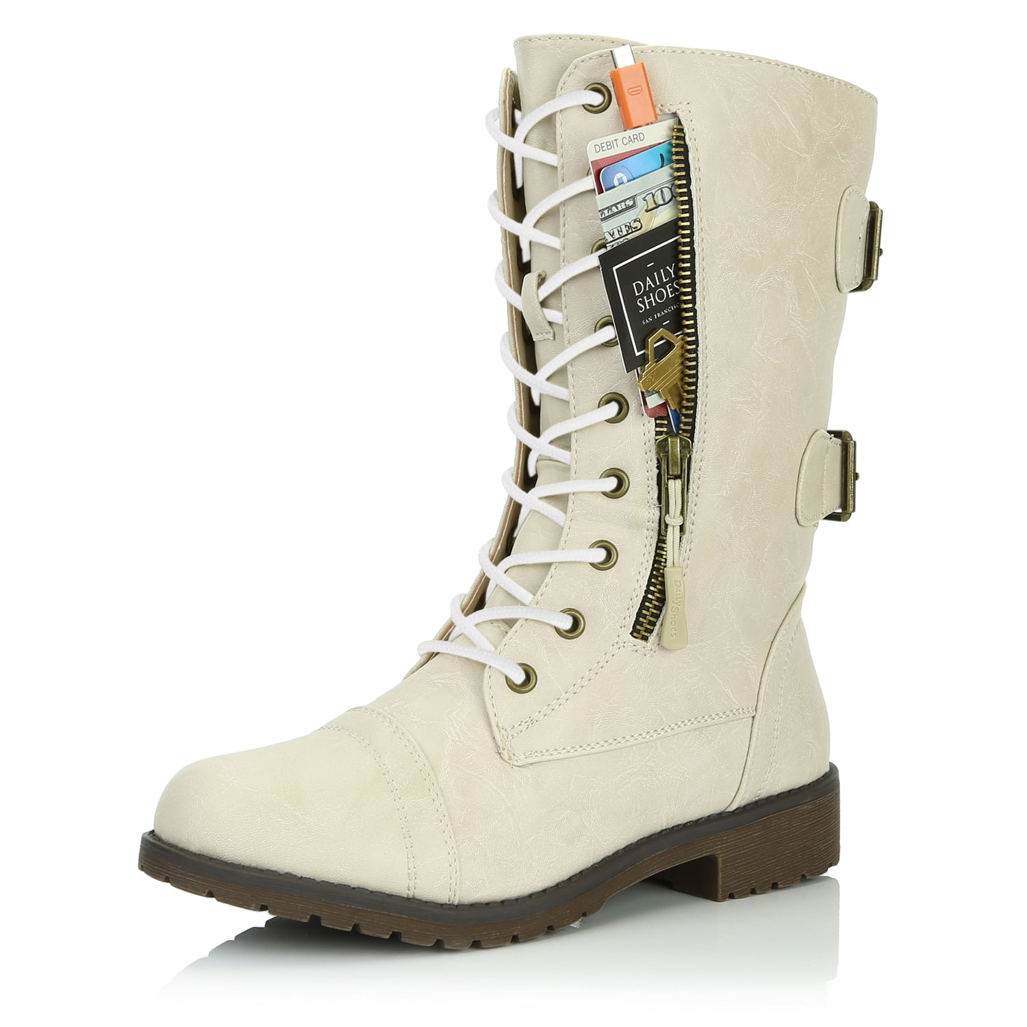 cute womens combat boots
